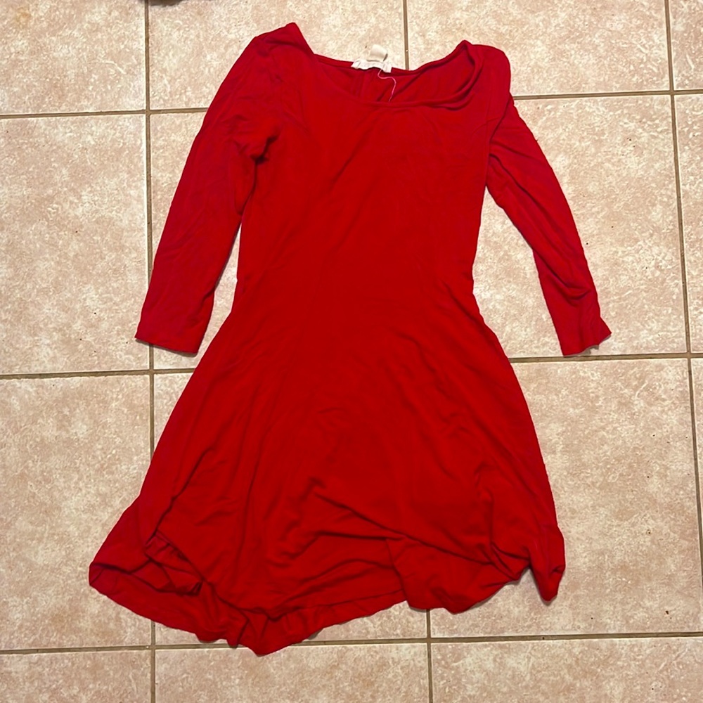 Red Skater Dress from Forever 21 size small